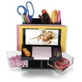 thumbnail image 1 of Officemate VersaPlus Photo Desk Organizer, 9 Compartments, Black (23112), 1 of 5
