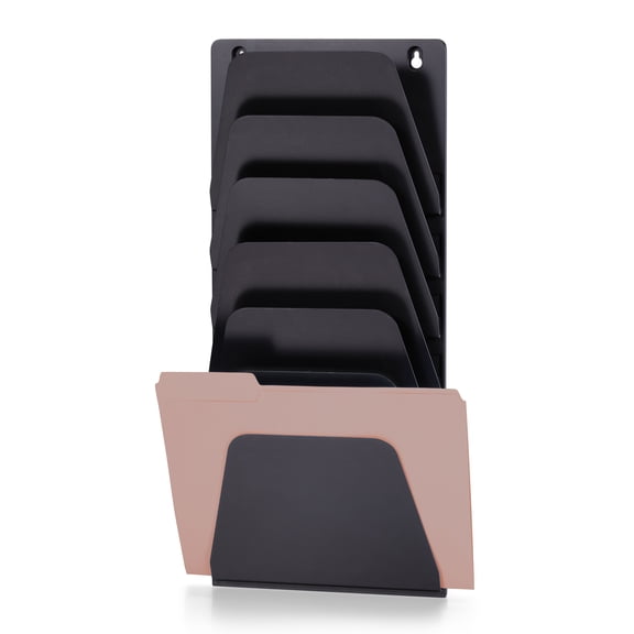 Officemate Wall File Holder, 7 Compartments, (21505)