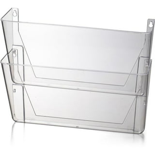 Officemate 2200 Series Executive Double Supply Organizer, Clear (22824)