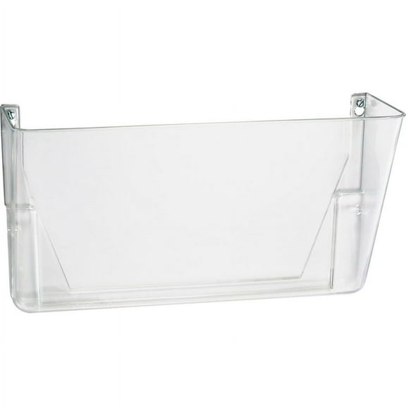 Officemate Wall Mountable Space-Saving Files - 7" Height x 13" Width x 4.1" Depth - Plastic - 1 Each | Bundle of 2 Each