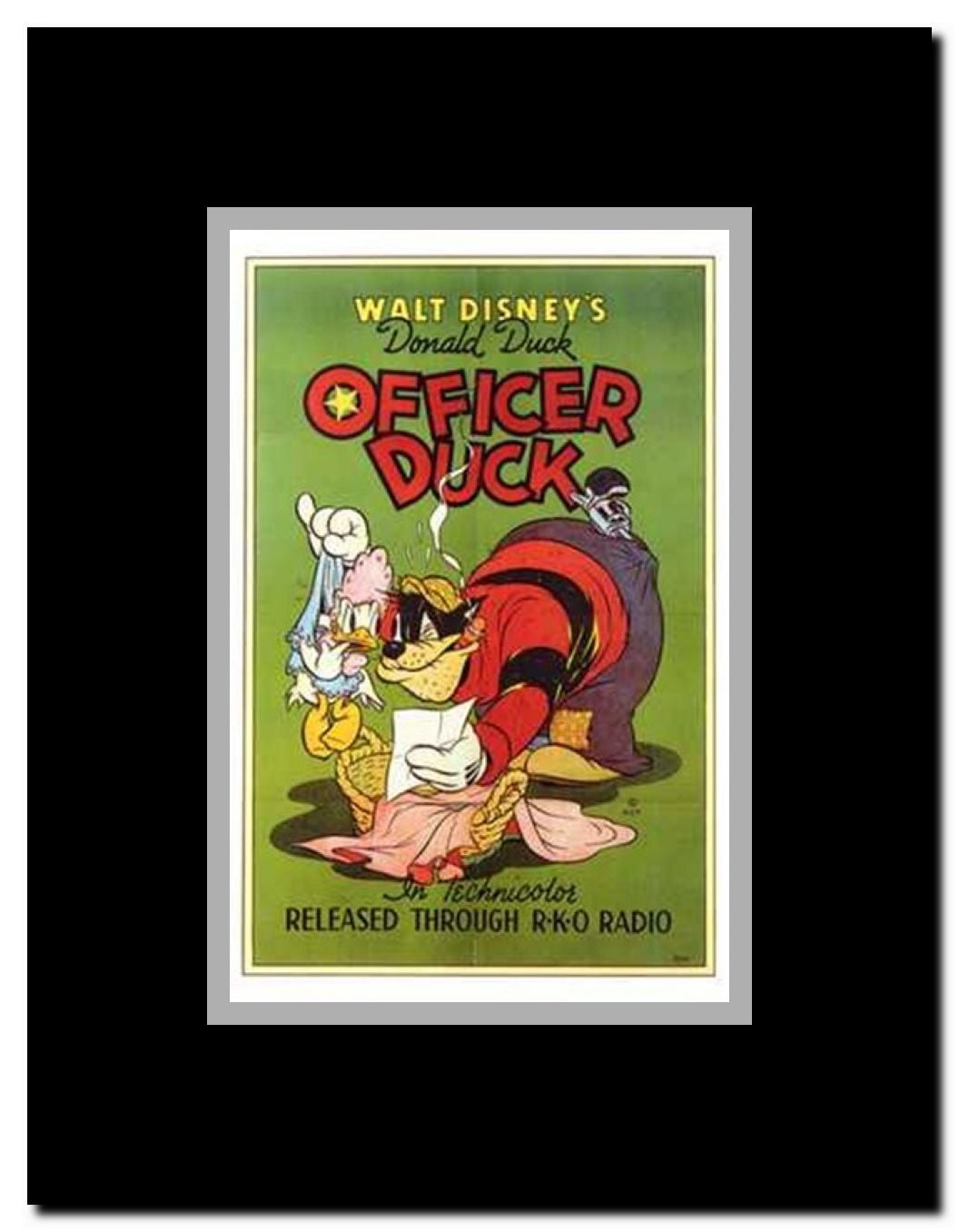 Officer Duck Framed Movie Poster