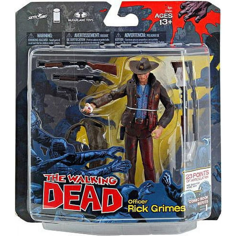 the walking dead comic rick toy