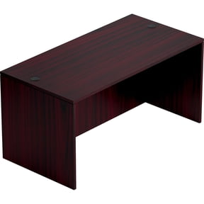 Offices to Go Furniture Collection 60"W Desk Shell American Mahogany (TDSL6030DSAML)