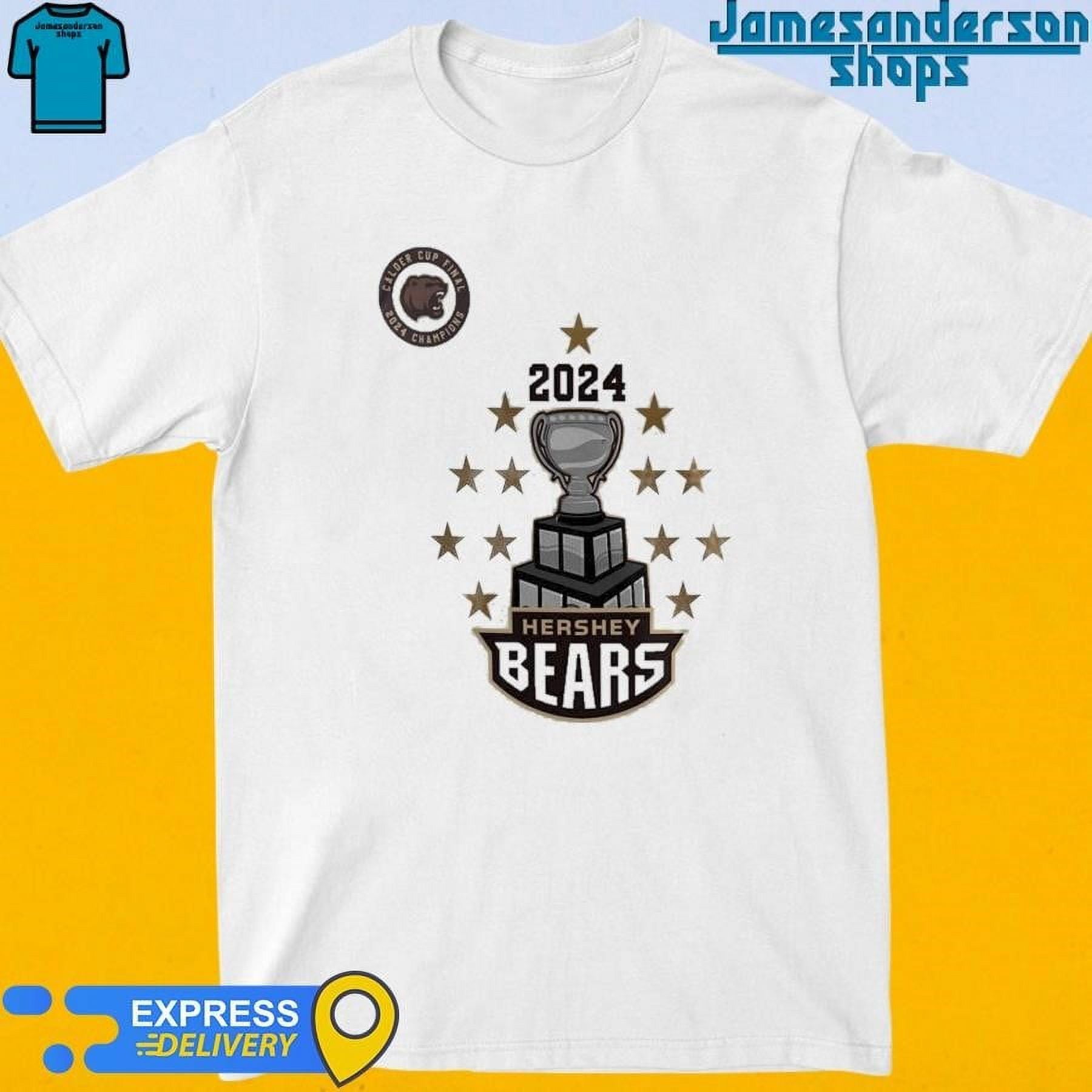 Official 2024 Ahl Hershey Bears Back To Back 13x Champions Shirt