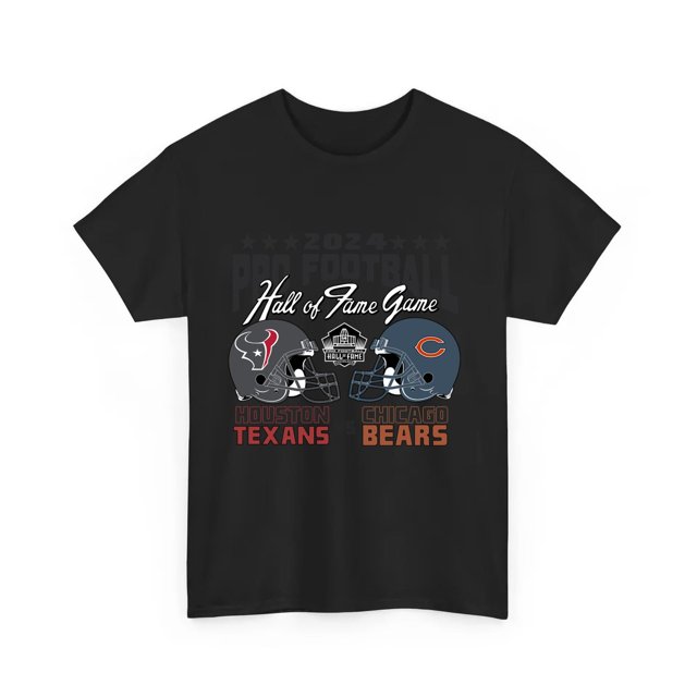 Official 2024 Pro Football Hall Of Fame Game Texans Vs Bears Shirt