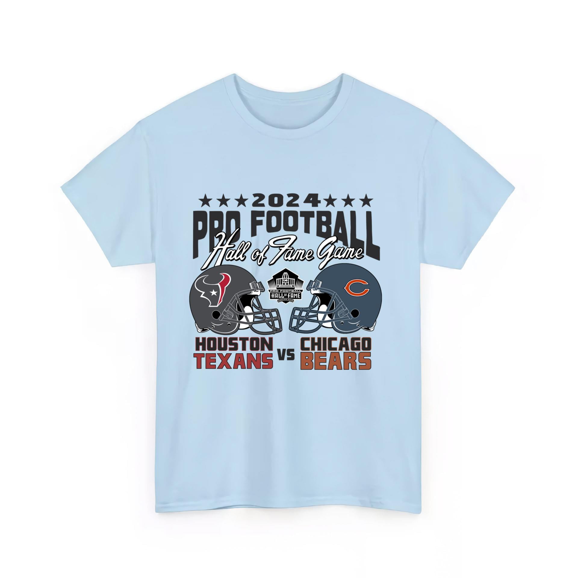 Official 2024 Pro Football Hall Of Fame Game Texans Vs Bears Shirt