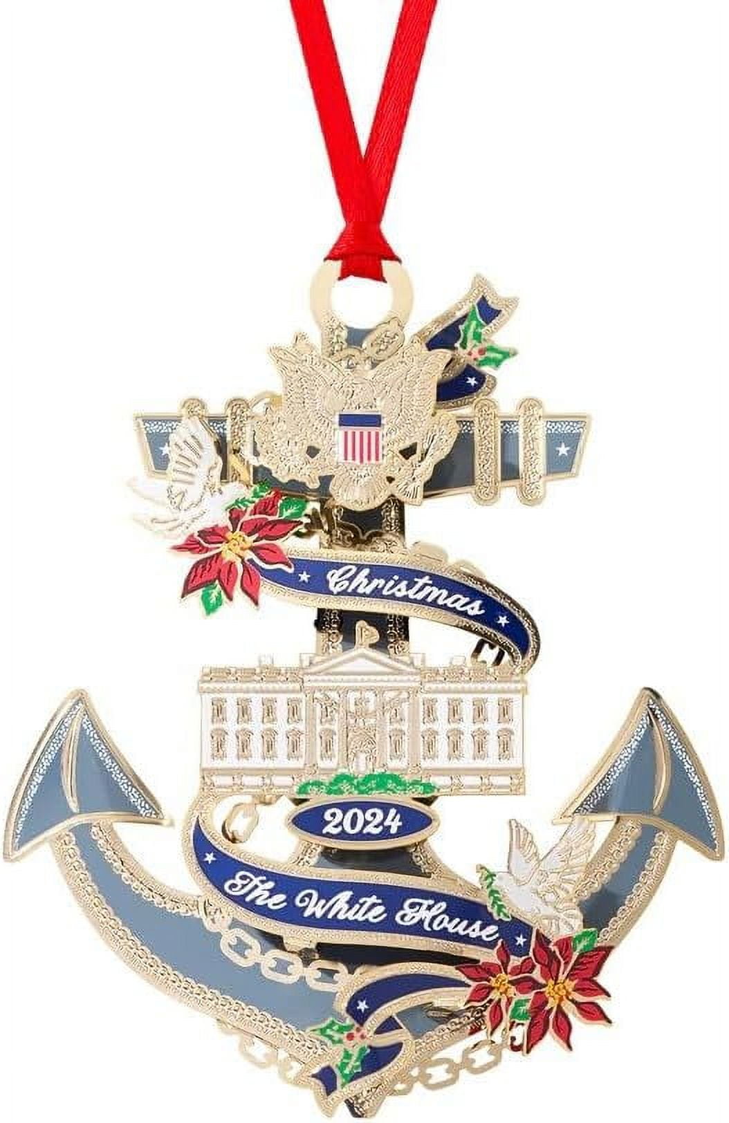 Official 2024 White House Christmas Ornament Honoring Jimmy Carter(01)