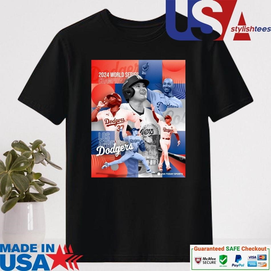 Official2024worldserieschampionsposterlosangelesdodgersshirt