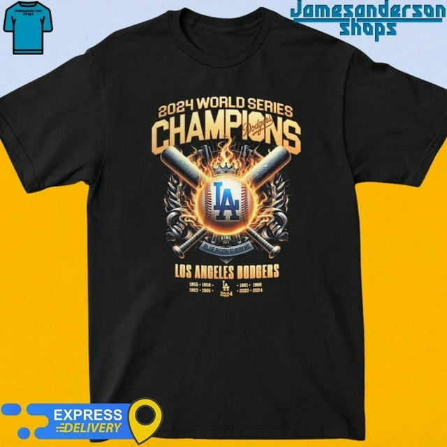 Official2024worldserieschampionshiplosangelesdodgers19552024t