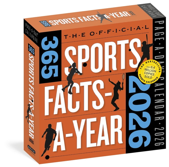 Official 365 Sports Facts-A-Year Page-A-Day(r) Calendar 2026: Trivia, Record-Breaking Facts, Come from Behind Wins &, (Paperback)