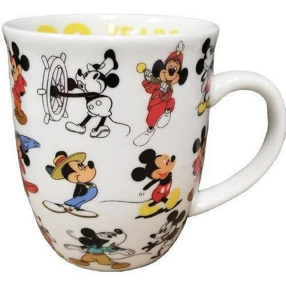 Official 90th Mickey Celebration 16oz Porcelain Mug