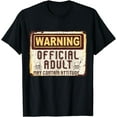 thumbnail image 1 of Official Adult 18th Birthday Gift 18 Year Old Boys Girls T-Shirt, 1 of 4