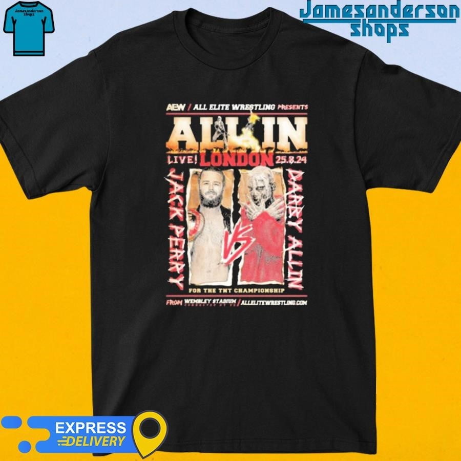 Official Aew All In 2024 Matchup Jack Perry Vs Darby Allin Shirt