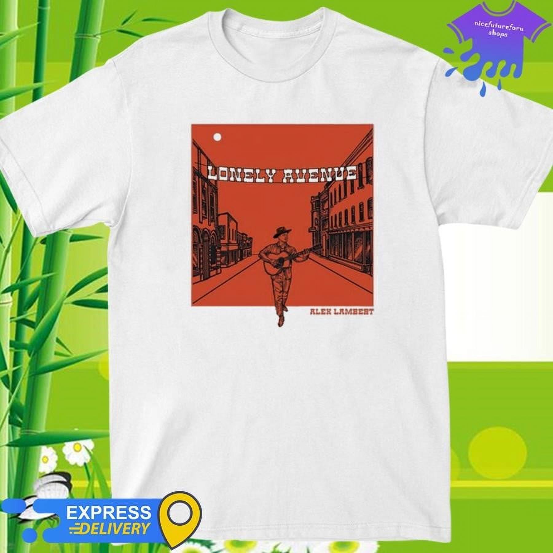 Official Alex Lambert Lonely Avenue The First Album Artist Shirt