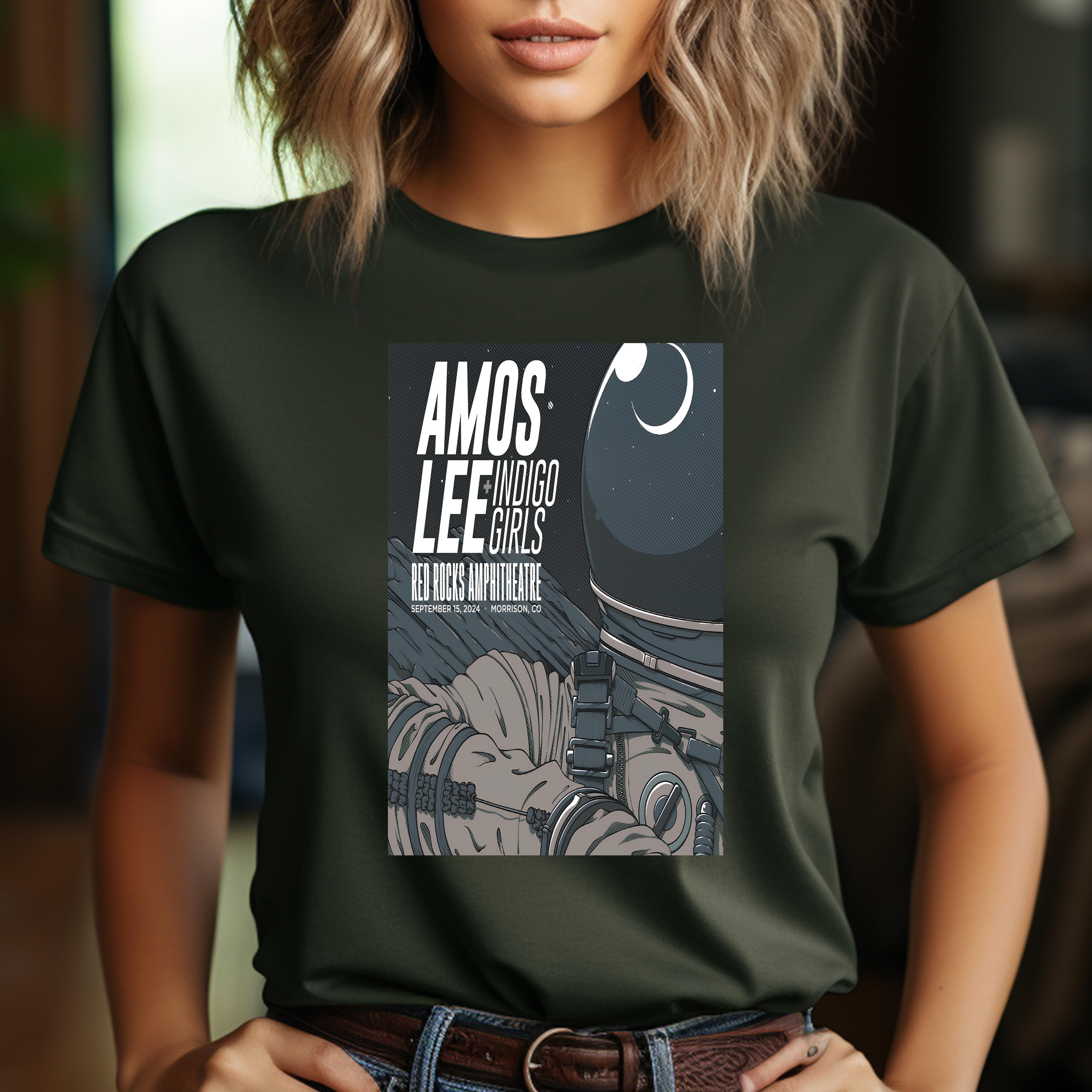 Official Amos Lee With Indigo Girls Sept 15 2024 Red Rocks Amphitheatre