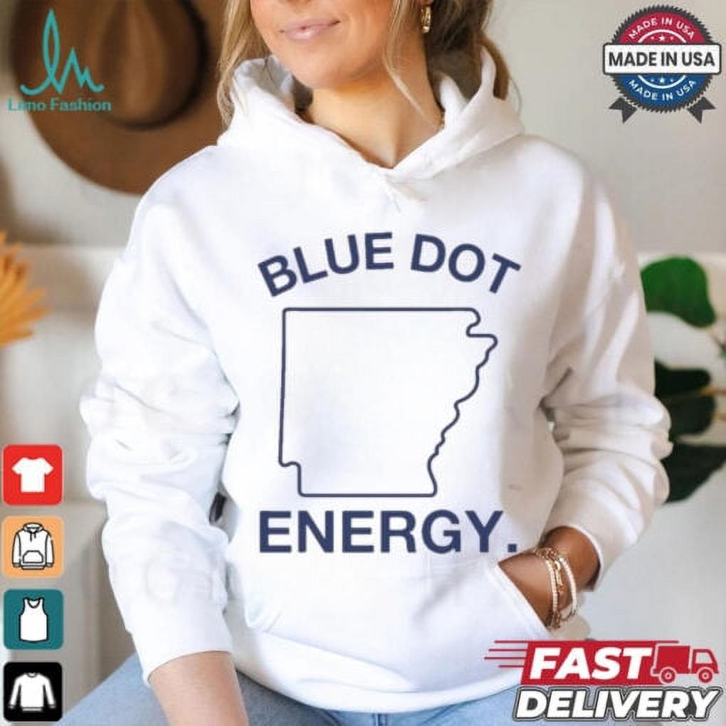 Official Arkansas Blue Dot Enegry Hoodie