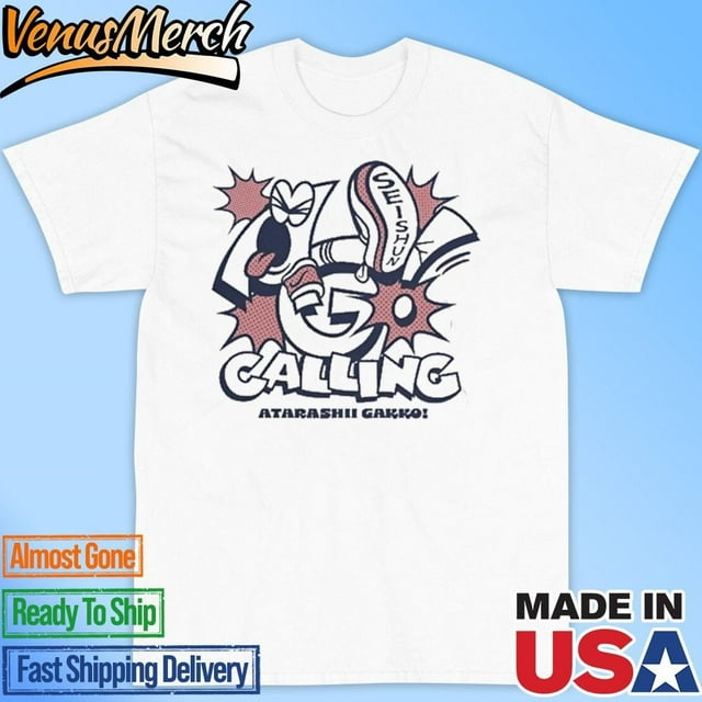 Official Atarashii Gakko Ag! Calling Pop Art 2024 Tour Shirt
