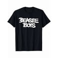 thumbnail image 1 of Official Beastie Logo T-Shirt For Men - Black With White Graphic, Regular Fit Sh, 1 of 11