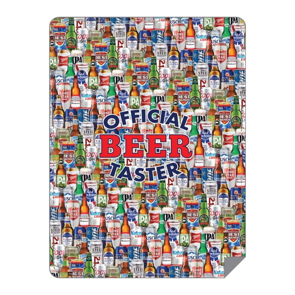 Official Beer Taster Throw Blanket