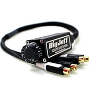 Official Big Jeff Audio Aluminum Cased 30" RCA Bass Knob Black/Silver