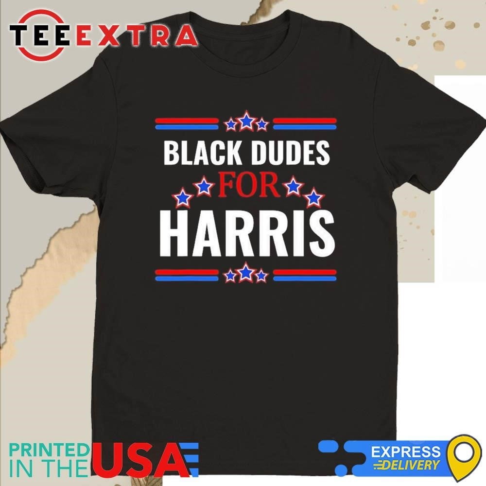 Official Black Dudes For Kamala Harris 2024 Shirt