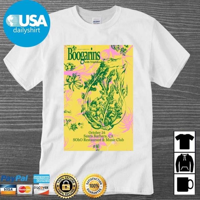 Official Boogarins Oct 16 2024 Soho Restaurant Music Club Santa Barbara