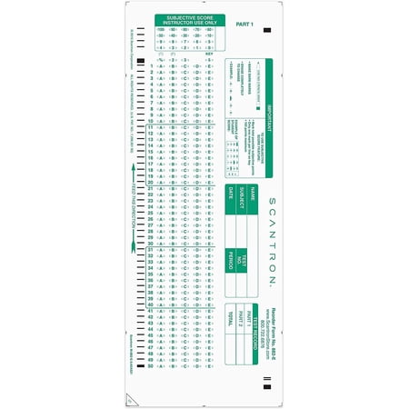 Official Brand 882-E Answer Sheet (100 Pack)