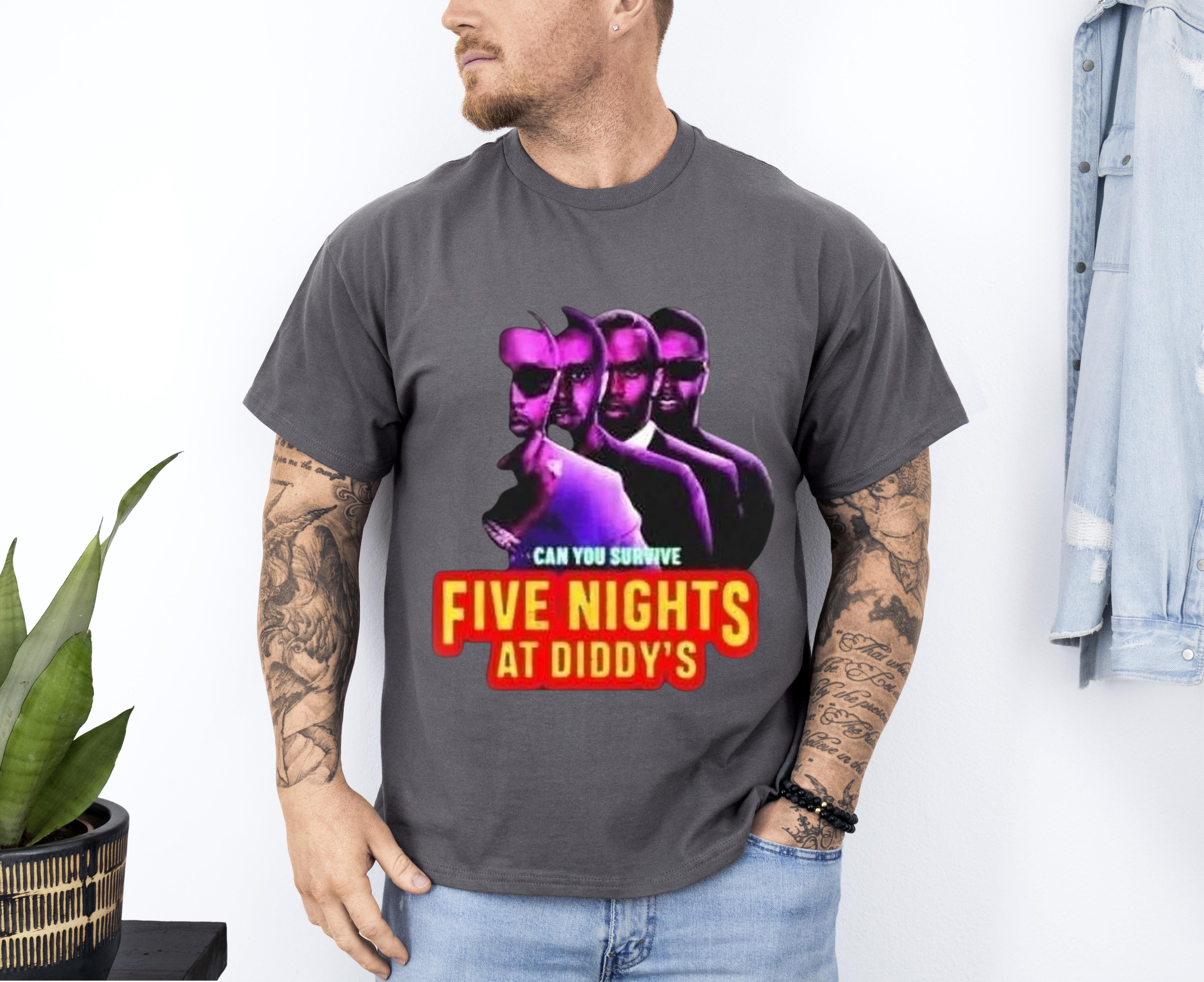 Official Can You Survive Five Nights At Diddys UNISEX TShirt