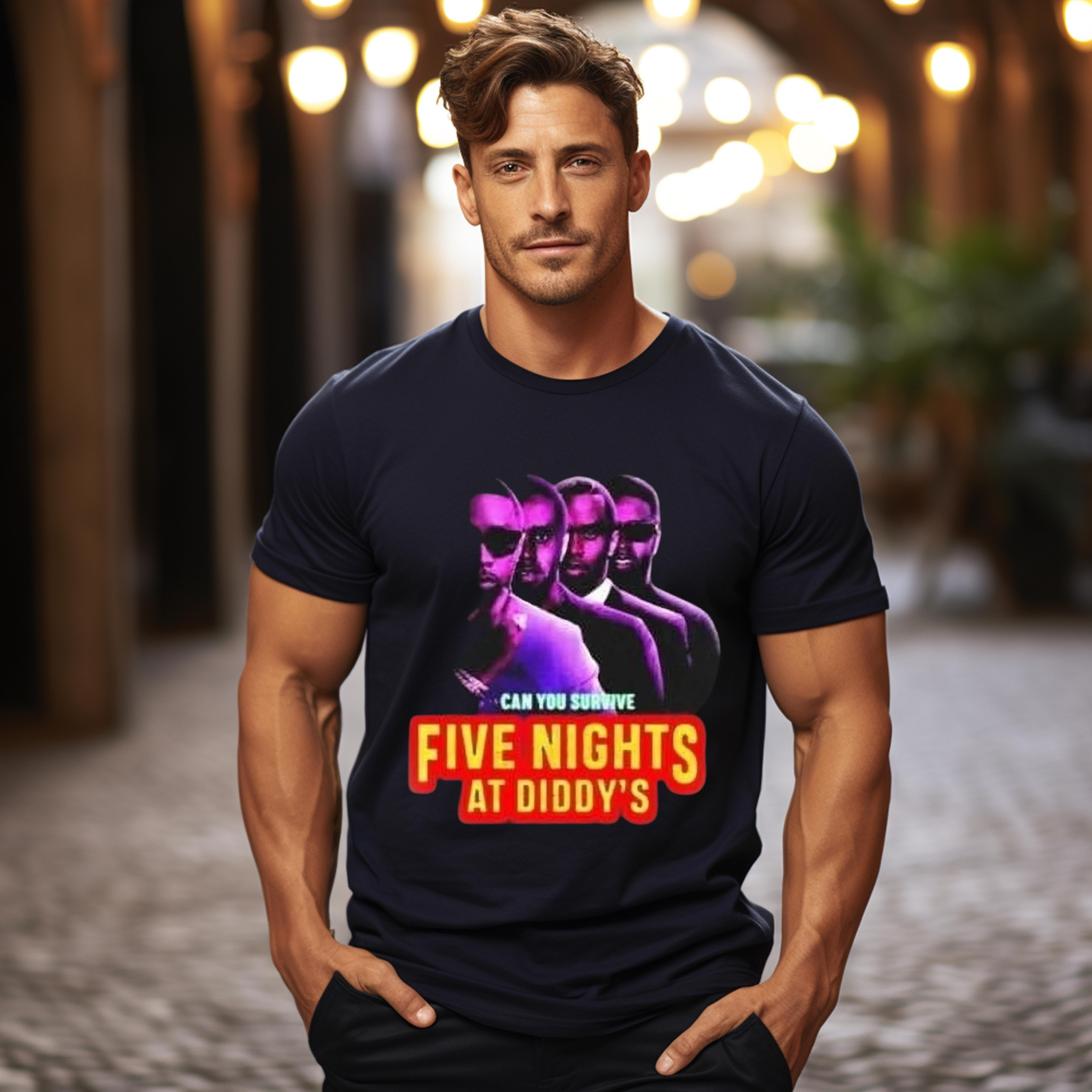 Official Can You Survive Five Nights At Diddys UNISEX TShirt