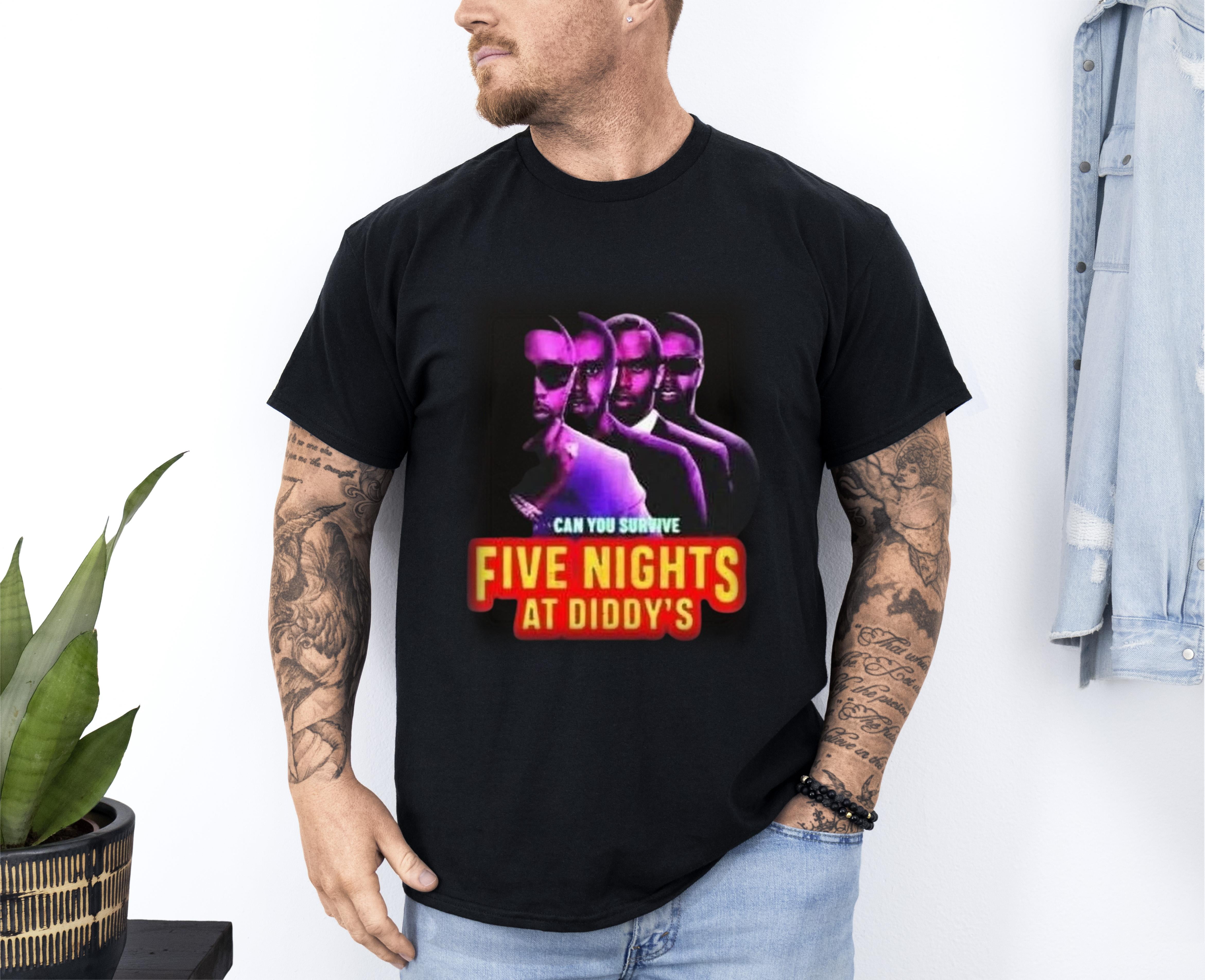 Official Can You Survive Five Nights At Diddys UNISEX TShirt