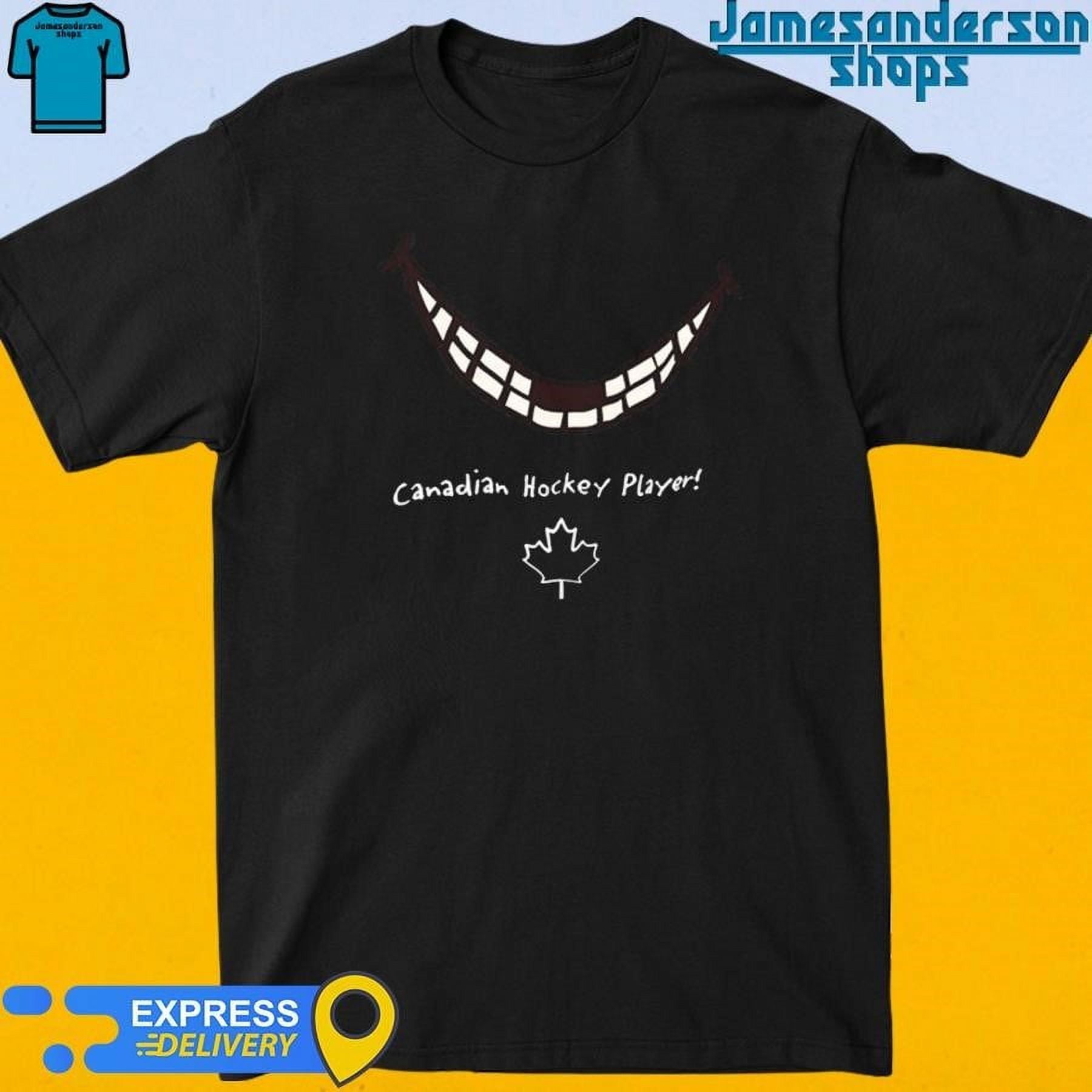 Official Canadian Hockey Player Smile Shirt