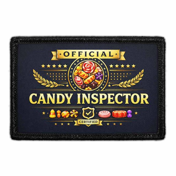 Official Candy Inspector - Removable Patch