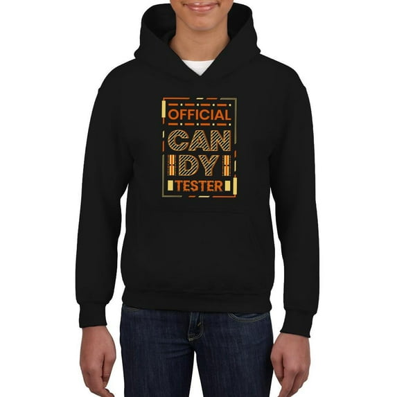 Official Candy Tester Hoodie Juniors -Image by Shutterstock, Medium
