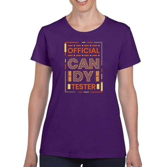 Official Candy Tester T-Shirt Women -Image by Shutterstock, Female Medium