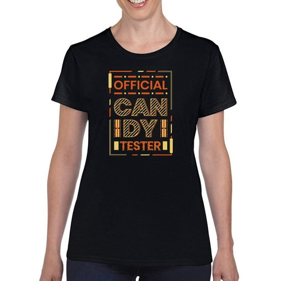Official Candy Tester T-Shirt Women -Image by Shutterstock, Female x-Large