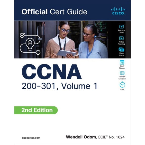 Pre-Owned CCNA 200-301 Official Cert Guide, Volume 1 (Paperback) 0138229635 9780138229634