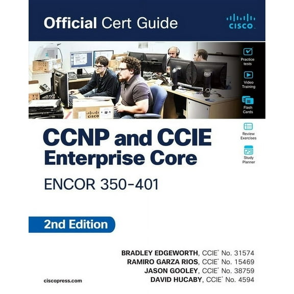 Official Cert Guide CCNP and CCIE Enterprise Core Encor 350-401 Official Cert Guide, (Paperback)