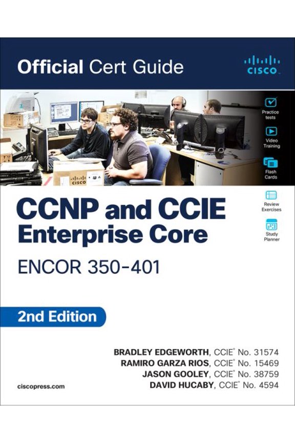 Pre-Owned CCNP and CCIE Enterprise Core ENCOR 350-401 Official Cert Guide