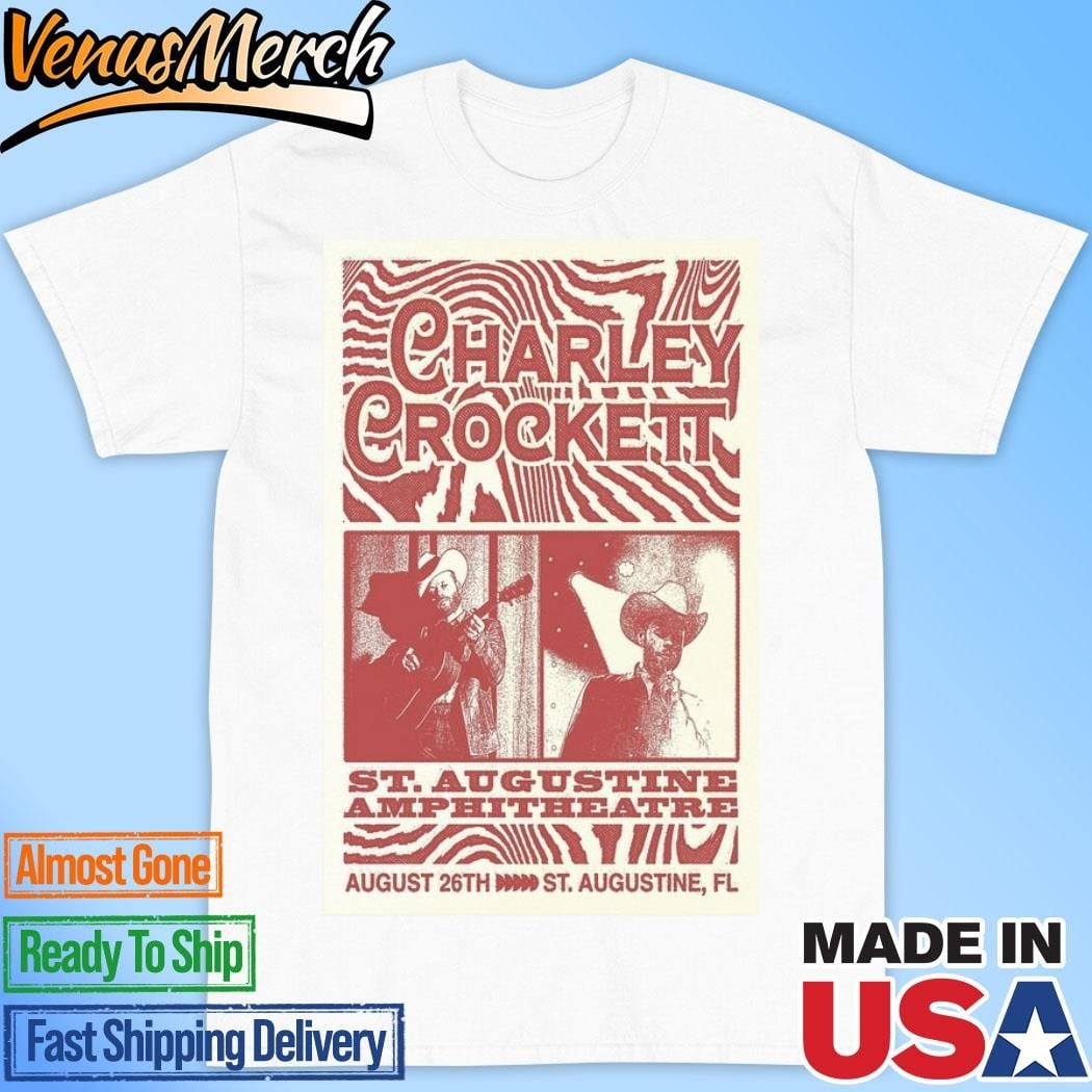 Official Charley Crockett At The St Augustine Amphitheatre In St