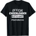 thumbnail image 1 of Official Cheerleader Bodyguard Fear The Brother T-Shirt, 1 of 3