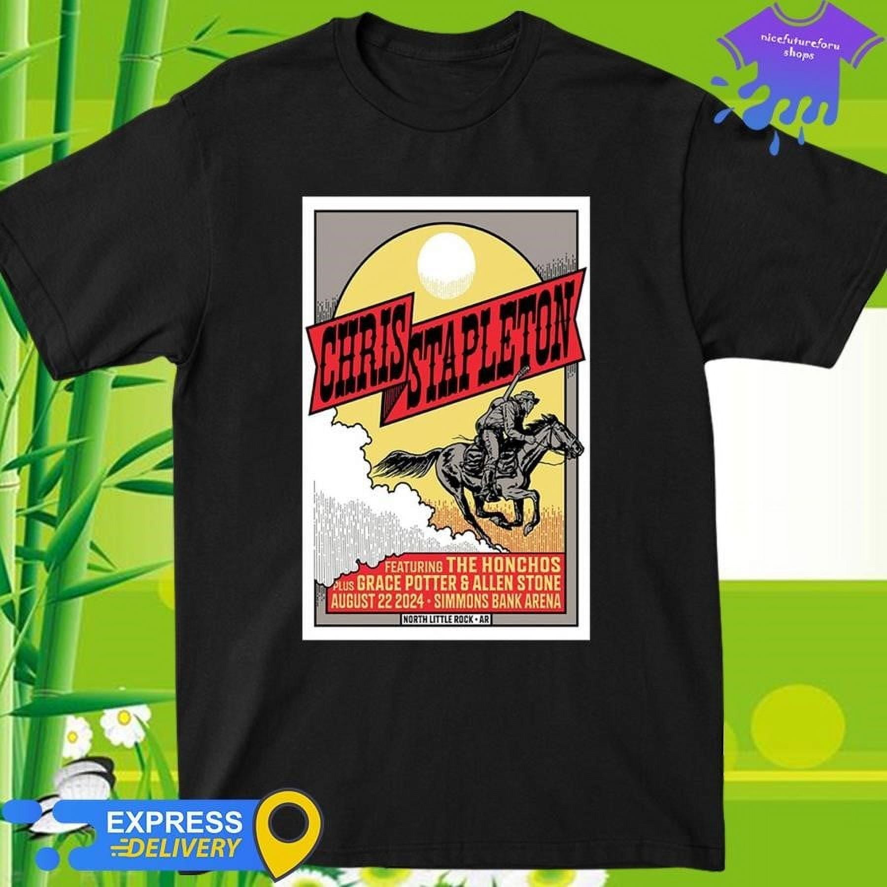 Official Chris Stapleton August 22 2024 Simmons Bank Arena In North