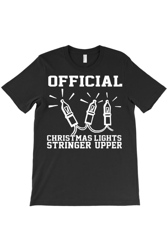 Official Christmas Lights Stringer Funny Holiday Graphic H2686 Unisex T-Shirt, Up to 5XL Available