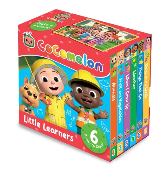 CoComelon Little Learners: 6 Mini Books Box Set - Ages 1-4 - Board Book