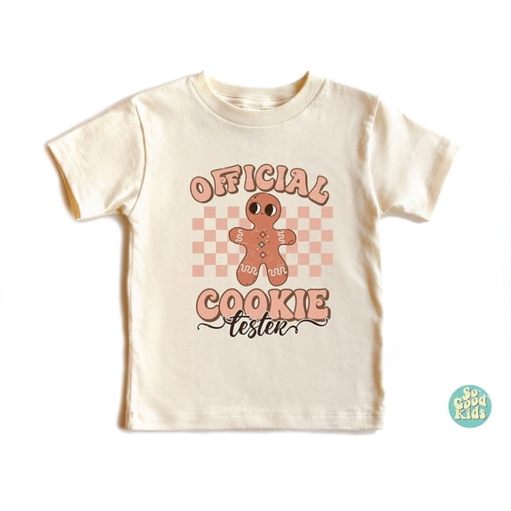 Official Cookie Tester Shirt, T-Shirt, Vacation Kids Gift Shirt, Holiday Toddler Tee, New Born, Baby Shower Gift, New Parents Gift