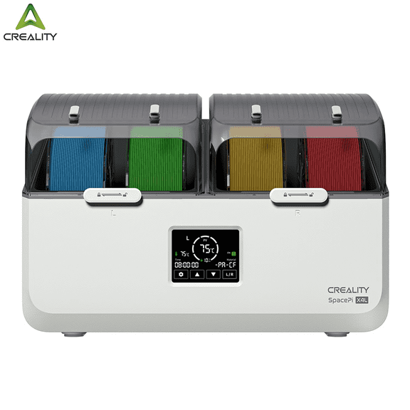 Official Creality Space Pi X4L Filament Dryer Large Storage Box Dual Heating Chambers for 4 Spools Filament