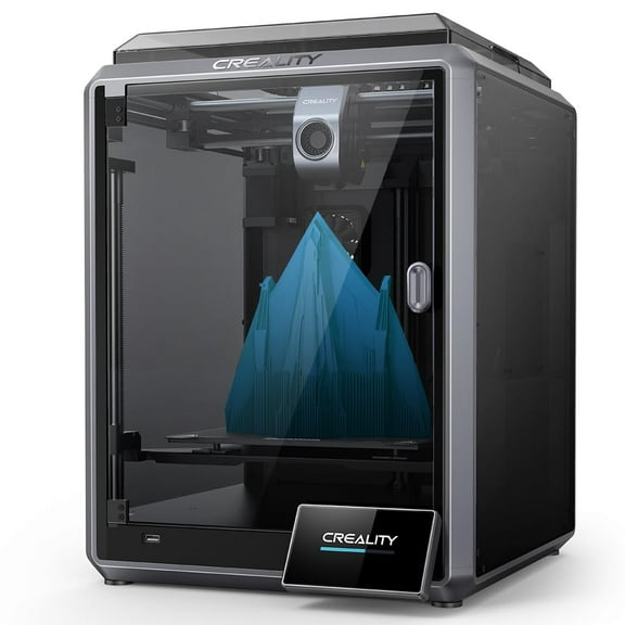 Official Creality K1 3D Printer, 600mm/s High-Speed CoreXY 3D Printer with Auto Leveling, 300 High-Temp Direct Drive Extruder, Build Volume 8.66x8.66x9.84 in
