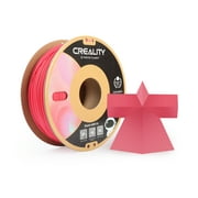 Official Creality Matte PLA Filament 1.75mm PLA Matte 3D Printer Filament 1KG(2.2lbs) Smooth Printing Cardboard Spool ≤0.03mm Dimensional Accuracy for Most FDM 3D Printers, Red