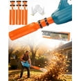 thumbnail image 1 of Official Cyclone2x Leaf Blower Air Booster Attachment,Venturi Gutter & Snow Blower Attachment,Increases 2X Airflow for Wet Leaves/Snow,All-Season Blower Attachment,for 2-4 Inch Nozzles (Yellow-3Pcs), 1 of 8