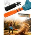 thumbnail image 1 of Official Cyclone2x Leaf Blower Air Booster Attachment,Venturi Gutter & Snow Blower Attachment,Increases 2X Airflow for Wet Leaves/Snow,All-Season Blower Attachment,for 2-4 Inch Nozzles (Black-1Pcs), 1 of 7