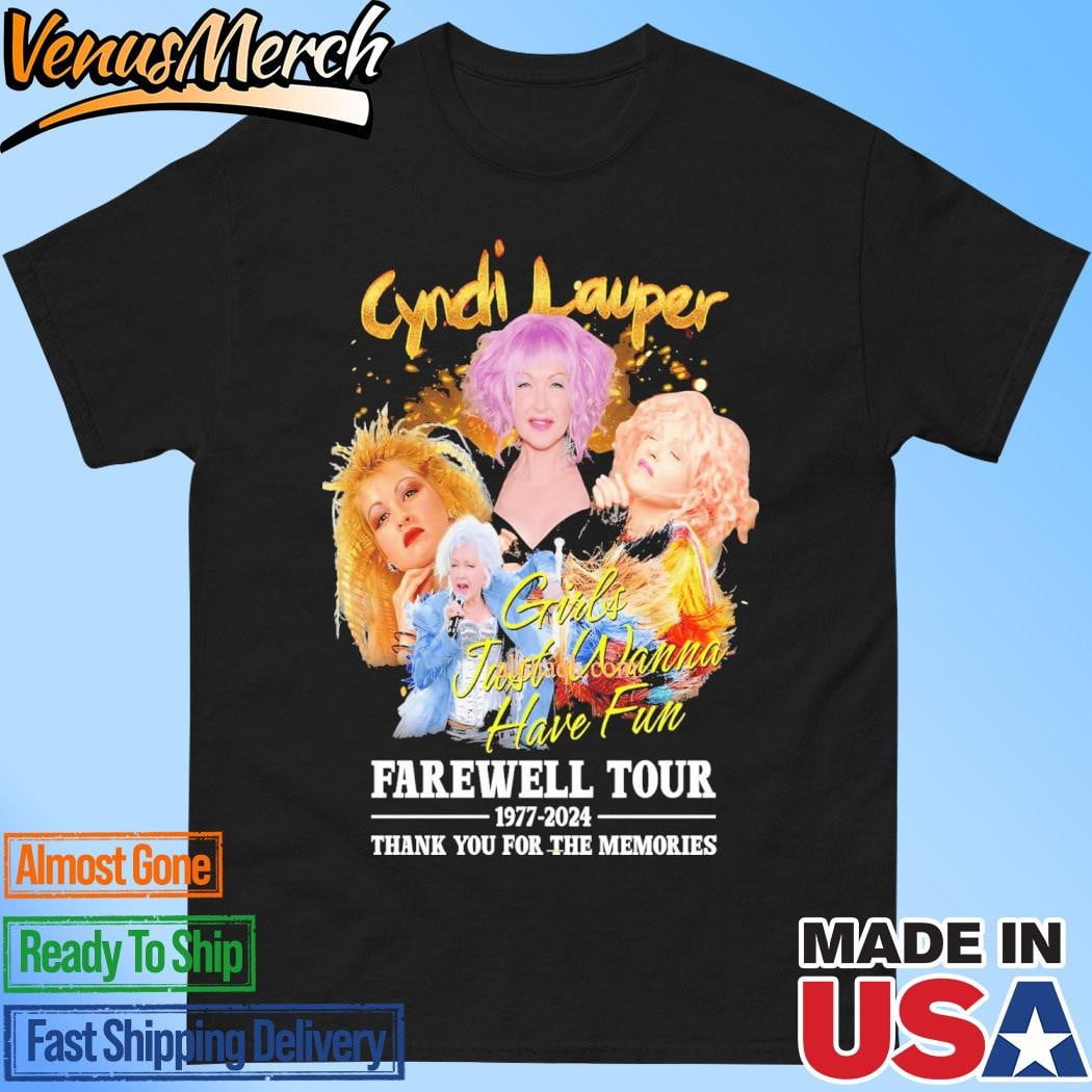 Official Cyndi Lauper Girls Just Wanna Have Fun Farewell Tour 19772024